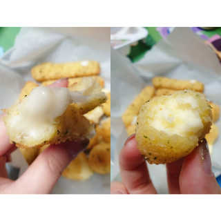 가치식탁 리얼치즈스틱, 리얼크림치즈볼 — 5점을 준 리뷰어가 2020년 9월 올린 사용 사진