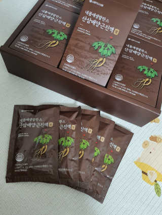 서울약사신협 약사신협_산삼배양근 진액_70ml x 30포 — 5점을 준 리뷰어가 2020년 9월 올린 사용 사진