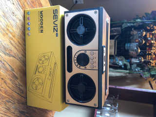 SEVIZ RETRO20W 레트로 블루투스 스피커 — 4.5점을 준 리뷰어가 2020년 7월 올린 사용 사진