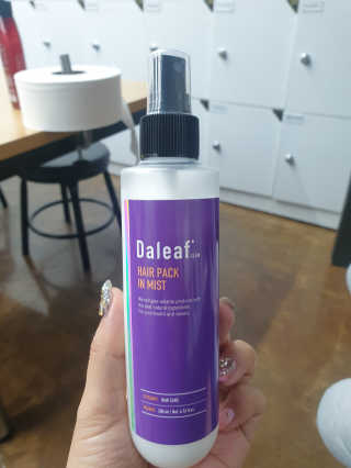 달리프 글램 헤어팩 인미스트 200ml — 5점을 준 리뷰어가 2020년 10월 올린 사용 사진