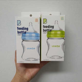 유비맘 신생아젖병 120ml 트리플팩_ 젖꼭지 포함 — 5점을 준 리뷰어가 2020년 8월 올린 사용 사진