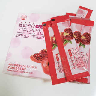 헬스업_쁘띠쁘띠석류콜라겐젤리_20g x 14포 — 5점을 준 리뷰어가 2020년 9월 올린 사용 사진