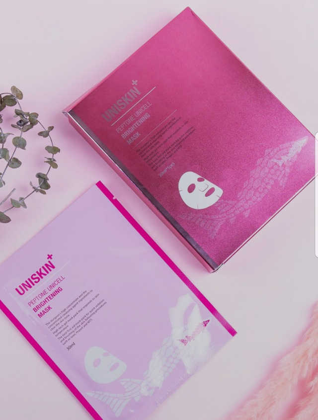 펩톤유니셀 마스크 리뷰 사진