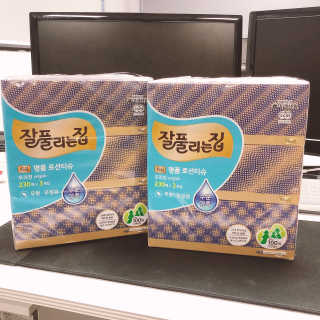 잘풀리는집 부드러운 모이스처 보습 미용 티슈 230매 — 5점을 준 리뷰어가 2020년 9월 올린 사용 사진