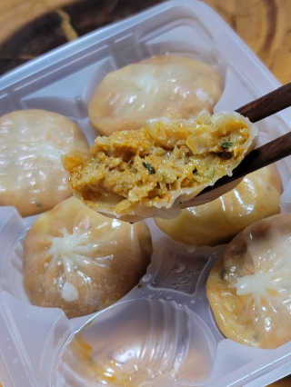삼양냉동 [삼양] 불닭샤오롱바오+까르보불닭샤오롱바오 2세트구성 — 4.5점을 준 리뷰어가 2020년 11월 올린 사용 사진