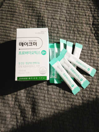 대상웰라이프 메이크미 프로바이오틱스17+ — 5점을 준 리뷰어가 2020년 12월 올린 사용 사진