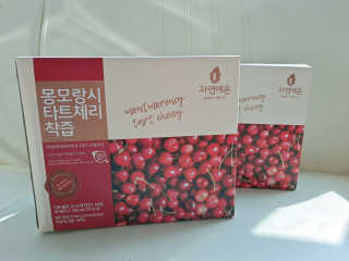 자연에온 몽모랑시 타트체리 착즙 100mL 10개입 2BOX — 5점을 준 리뷰어가 2020년 10월 올린 사용 사진