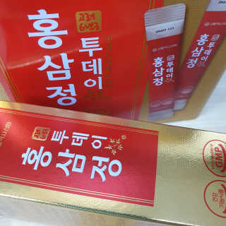 서울약사신협_투데이홍삼정_틴케이스_10g x 30포 — 5점을 준 리뷰어가 2020년 7월 올린 사용 사진