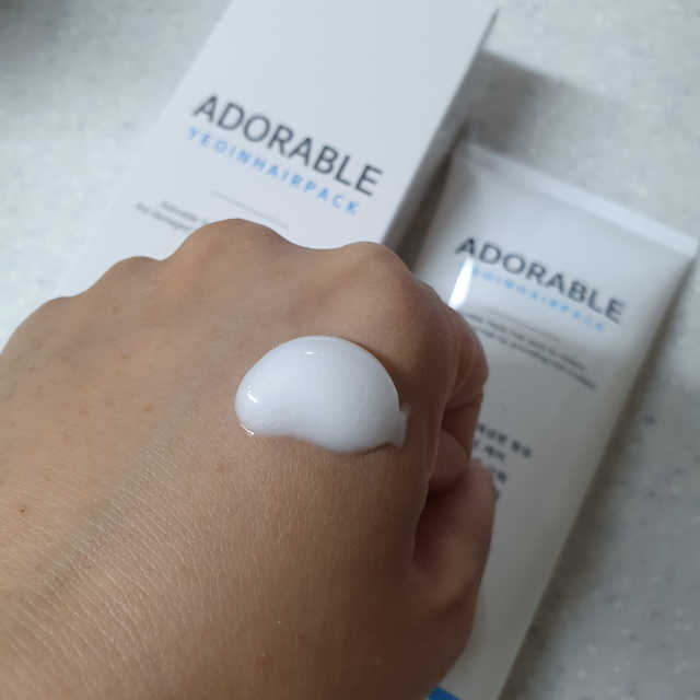 순수연구소 극손상 단백질 어도러블 여인 헤어팩 200ml 리뷰 사진