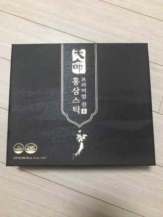 헬스업_천명진프리미엄홍삼스틱_10ml x 30포 — 5점을 준 리뷰어가 2020년 10월 올린 사용 사진