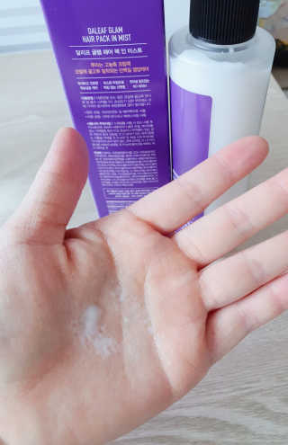 달리프 글램 헤어팩 인미스트 200ml — 5점을 준 리뷰어가 2020년 5월 올린 사용 사진