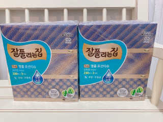 잘풀리는집 부드러운 모이스처 보습 미용 티슈 230매 — 5점을 준 리뷰어가 2020년 9월 올린 사용 사진