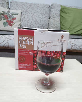 자연에온 몽모랑시 타트체리 착즙 100mL 10개입 2BOX — 5점을 준 리뷰어가 2020년 10월 올린 사용 사진