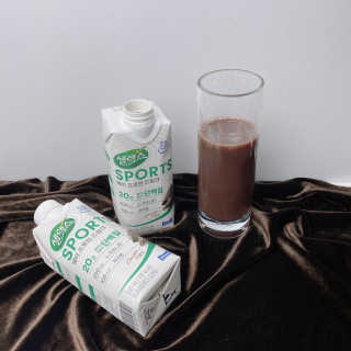 셀렉스스포츠 셀렉스 스포츠 드링크 초콜릿 _ 330ml x 12팩 — 5점을 준 리뷰어가 2020년 11월 올린 사용 사진