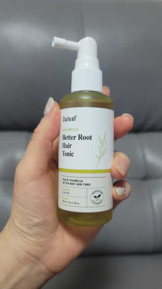 달리프 클로렐라 베러 루트 헤어토닉 100ml — 5점을 준 리뷰어가 2020년 10월 올린 사용 사진