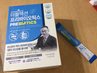 메이준뉴트리 이승남 원장의 더블액션 프리바이오틱스 — 3.5점을 준 리뷰어가 2020년 12월 올린 사용 사진