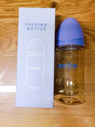 유비맘 PPSU 젖병 노꼭지_260ml_컬러 랜덤 발송 — 5점을 준 리뷰어가 2020년 10월 올린 사용 사진