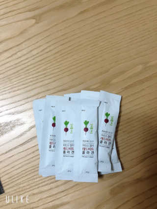 유유네이처 머빈스 젤리 레드비트 콜라겐 — 4점을 준 리뷰어가 2020년 5월 올린 사용 사진