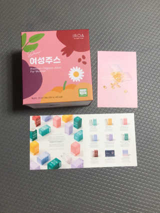 이로아 디어 여성주스_10포 — 5점을 준 리뷰어가 2020년 10월 올린 사용 사진