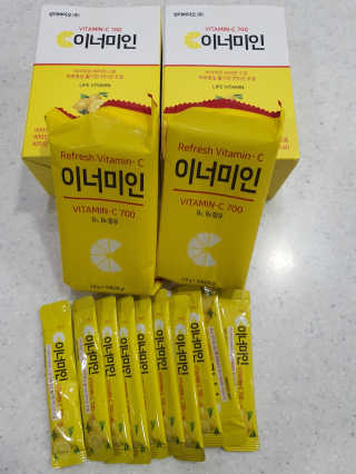 이너미인 VITAMIN-C 700 — 5점을 준 리뷰어가 2020년 9월 올린 사용 사진