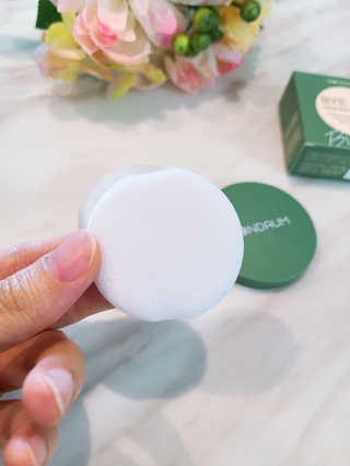 본다움 빠이빠이 세범 파우더 — 4점을 준 리뷰어가 2020년 7월 올린 사용 사진