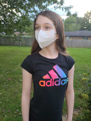 SOOMLAB Mask Kids - Airbon — 5점을 준 리뷰어가 2020년 8월 올린 사용 사진