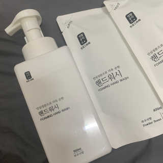 [생활공작소]핸드워시 용기 500ml 1개+리필 400ml 2개 — 5점을 준 리뷰어가 2020년 9월 올린 사용 사진