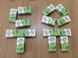 남양유업 맛있는두유GT 17차 깔끔한말차맛 — 5점을 준 리뷰어가 2020년 9월 올린 사용 사진