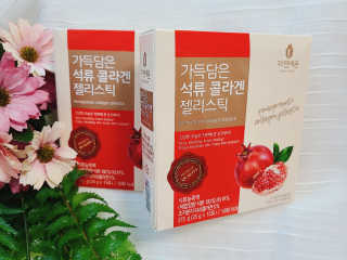 자연에온 가득담은 석류 콜라겐 젤리스틱 2BOX — 5점을 준 리뷰어가 2020년 11월 올린 사용 사진