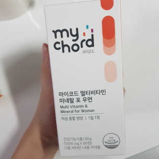 JW중외제약 마이코드 멀티비타민미네랄 포 우먼 — 5점을 준 리뷰어가 2020년 8월 올린 사용 사진