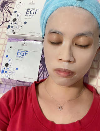 트리티스 [Treatis] Facial Sheet Mask — 5점을 준 리뷰어가 2020년 12월 올린 사용 사진