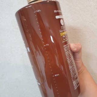 쿤달 시그니처 3배 초고농축 섬유유연제 1580ml — 3.5점을 준 리뷰어가 2020년 10월 올린 사용 사진