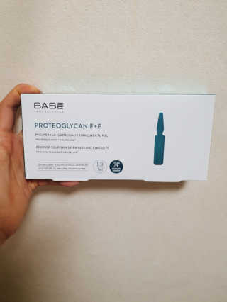 바베 BABE 바베 프로테오글리칸 F+F 앰플 솔루션 — 5점을 준 리뷰어가 2020년 7월 올린 사용 사진