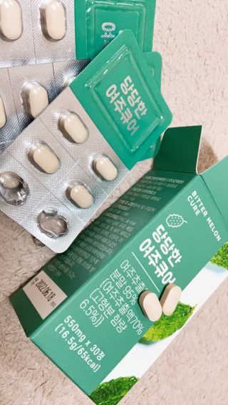 조은약초 국산 당당한 여주큐어 550mg x 30정 x 1박스 — 5점을 준 리뷰어가 2020년 8월 올린 사용 사진