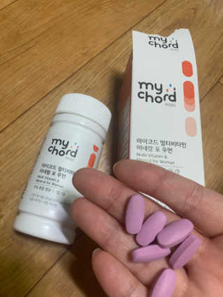 JW중외제약 마이코드 멀티비타민미네랄 포 우먼 — 4.5점을 준 리뷰어가 2020년 8월 올린 사용 사진