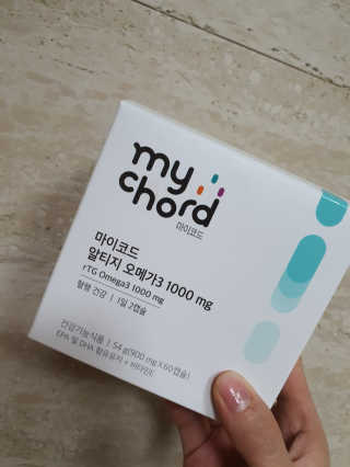 JW중외제약 마이코드 알티지 오메가3 1000 mg — 3점을 준 리뷰어가 2020년 7월 올린 사용 사진