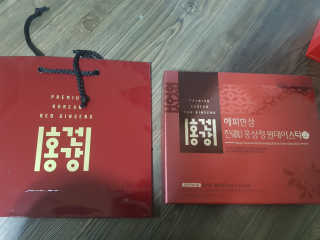 홍건강 해피한삼 진 홍삼정 원데이스틱 10g x 30포 — 5점을 준 리뷰어가 2020년 5월 올린 사용 사진