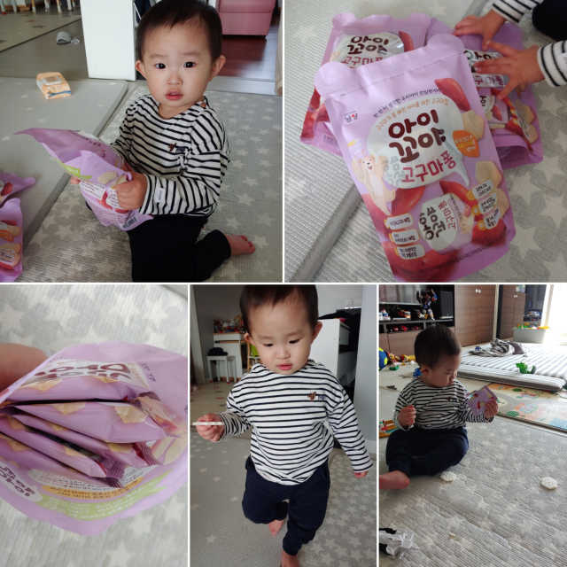 아이꼬야 고구마퐁 3EA 리뷰 사진