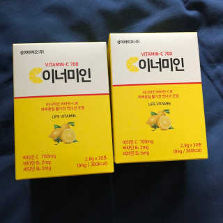 이너미인 VITAMIN-C 700 — 5점을 준 리뷰어가 2020년 9월 올린 사용 사진