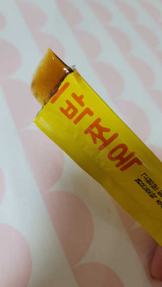 조은약초 국산 늙은 호박즙 호박쪼옥 젤리 20g x 15포 — 5점을 준 리뷰어가 2020년 10월 올린 사용 사진
