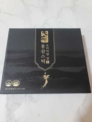 헬스업_천명진프리미엄홍삼스틱_10ml x 30포 — 5점을 준 리뷰어가 2020년 8월 올린 사용 사진