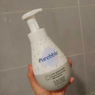Purebble [퓨어블] 베이비 샴푸/바디워시 500ml — 4점을 준 리뷰어가 2020년 8월 올린 사용 사진