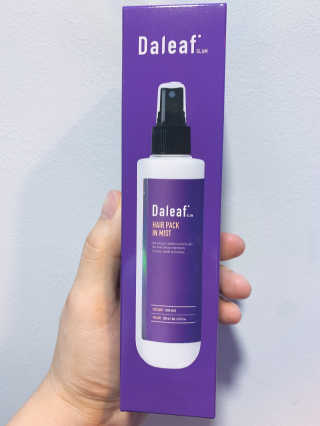 달리프 글램 헤어팩 인미스트 200ml — 4점을 준 리뷰어가 2020년 8월 올린 사용 사진