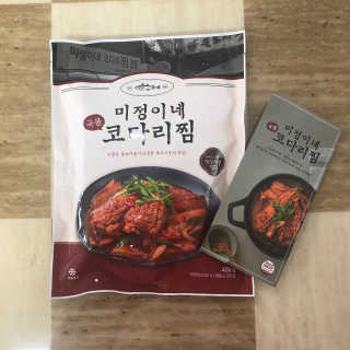 미정이네 코다리찜 [미정이네] 코다리찜 간편식 요리키트 — 3.5점을 준 리뷰어가 2020년 4월 올린 사용 사진