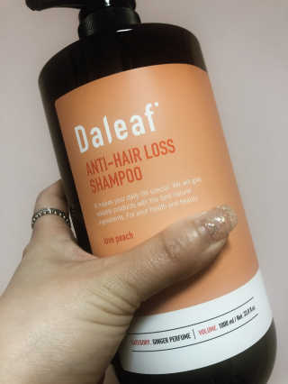 달리프 진저 베러 퍼퓸 탈모 완화 샴푸 1000ml 향 3종 — 5점을 준 리뷰어가 2020년 11월 올린 사용 사진