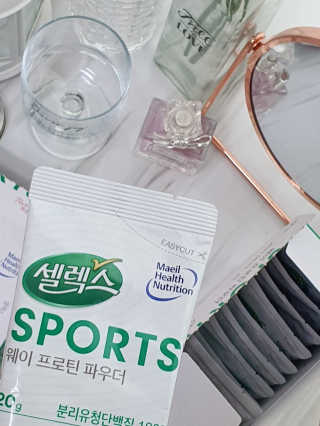 셀렉스스포츠 셀렉스 스포츠 웨이 프로틴 파우더 2종 스틱형 — 5점을 준 리뷰어가 2020년 7월 올린 사용 사진
