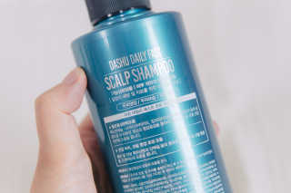 다슈코리아 다슈 데일리 패스트 한방 두피 샴푸 500ml — 5점을 준 리뷰어가 2020년 4월 올린 사용 사진