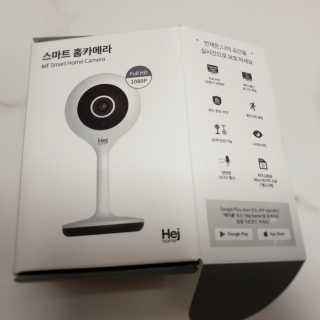 헤이홈 스마트 홈카메라 + 헤이베어 캐릭터커버 — 5점을 준 리뷰어가 2020년 5월 올린 사용 사진