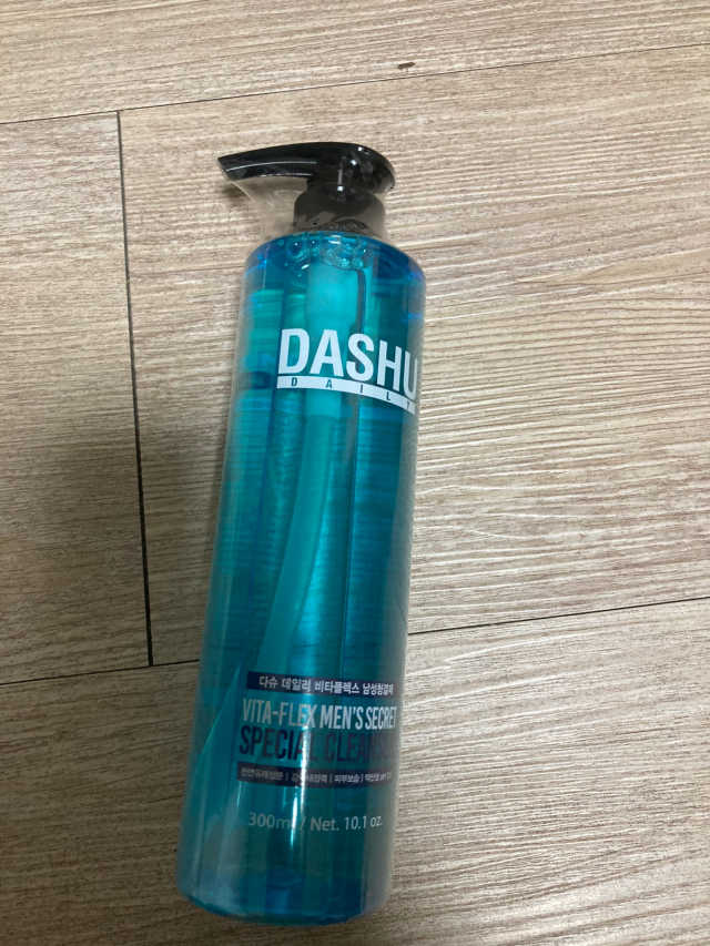 다슈 데일리 비타플렉스 남성 청결제 리뷰 사진
