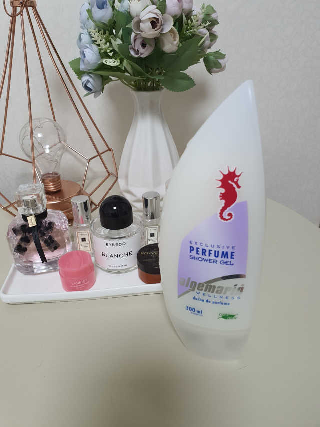 알게마린 퍼퓸 샤워젤 리뷰 사진